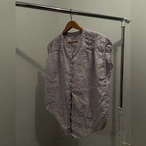 Lavender Sleeveless Women's Top